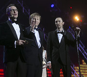 Andrius Rožickas ir Marius Berenis