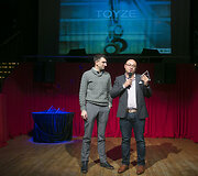 Apdovanojimų akimirka