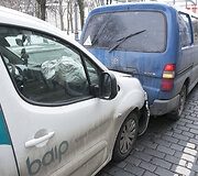 "Citroen" ir "Toyota" varija T. Vrublevskio gatvėje