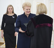 Asta Adamonytė-&Scaron;ipkauskienė ir Dalia Grybauskaitė