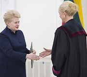 Dalia Grybauskaitė ir Asta Katinienė