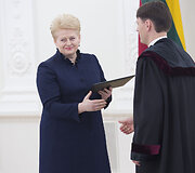 Dalia Grybauskaitė ir Darius Pranka
