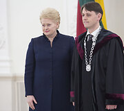 Dalia Grybauskaitė ir Darius Pranka