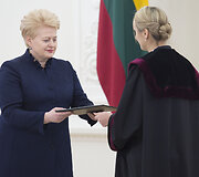 Dalia Grybauskaitė ir Rūta Poni&scaron;kaitytė
