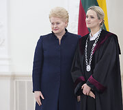 Dalia Grybauskaitė ir Rūta Poni&scaron;kaitytė