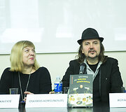 Oskaras Kor&scaron;unovas ir Audra Žukaitytė