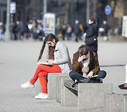 Saulėta kovo 24-oji diena Vilniuje