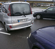 &bdquo;Toyota Yaris&ldquo; ir &bdquo;Subaru Legacy&ldquo; avarija