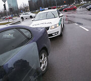&bdquo;Toyota Yaris&ldquo; ir &bdquo;Subaru Legacy&ldquo; avarija