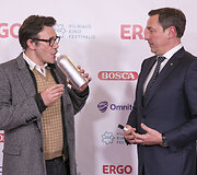 Michelis Hazanavicius ir Artūras Zuokas