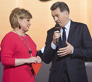 Algirdas Butkevičius ir Edita Mildažytė