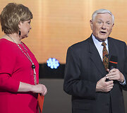 Valdas Adamkus ir Edita Mildažytė