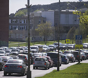 Kam&scaron;čiai Vilniaus gatvėje