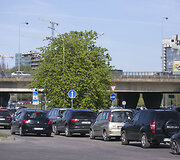 Kam&scaron;čiai Vilniaus gatvėje