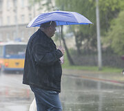 Lietingas trečiadienis Vilniuje