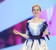 Lietuvos atstovai Vaidas Baumila ir Monika Linkytė