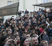 Gatvės muzikos dienos Vilniuje akimirka