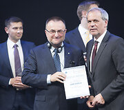 Apdovanojimų akimirka