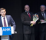Apdovanojimų akimirka