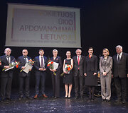 Apdovanojimų akimirka