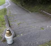 Dviračių takas Narbuto gatvėje
