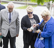 Metinių minėjimo akimirka