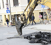 Vandentiekio avarija Subačiaus gatvėje