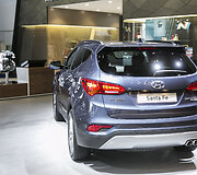 &bdquo;Hyundai&ldquo; stendas Frankfurto automobilių parodoje