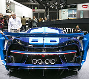 &bdquo;Bugatti Vision Gran Tourismo&ldquo; Frankfurto automobilių parodoje