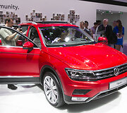 &bdquo;Volkswagen Tiguan&ldquo; Frankfurto automobilių parodoje