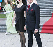 Arminas Lydeka su žmona