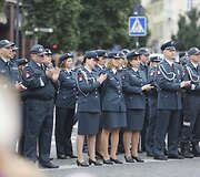 Apdovanojimų akimirka