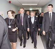 Priėmimo-skubios pagalbos ir Ambulatorinės reabilitacijos skyrių patalpos