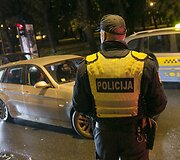 Naktinis Vilniaus kelių policijos reidas