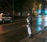 Naktinis Vilniaus kelių policijos reidas