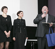 Apdovanojimų akimirka