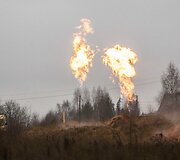 Gamtinių dujų i&scaron;leidimas Tarandėje