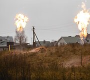 Gamtinių dujų i&scaron;leidimas Tarandėje