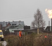 Gamtinių dujų i&scaron;leidimas Tarandėje