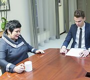 Justinas &Scaron;vėgžda ir Audronė Pitrėnienė