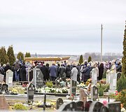 Dariaus Masiulio laidotuvės Ei&scaron;i&scaron;kėse