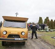 Dariaus Masiulio laidotuvės Ei&scaron;i&scaron;kėse