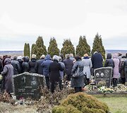 Dariaus Masiulio laidotuvės Ei&scaron;i&scaron;kėse