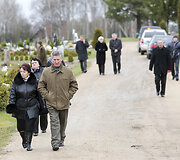 Dariaus Masiulio laidotuvės Ei&scaron;i&scaron;kėse