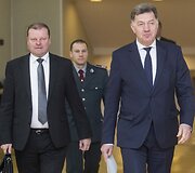 Saulius Skvernelis, Linas Pernavas ir Algirdas Butkevičius