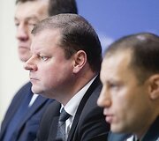 Saulius Skvernelis, Linas Pernavas ir Algirdas Butkevičius