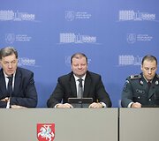 Saulius Skvernelis, Linas Pernavas ir Algirdas Butkevičius