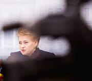 Prezidentės Dalios Grybauskaitės metinė spaudos konferencija