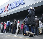 Evakuota &bdquo;Maxima&ldquo; Karolini&scaron;kėse