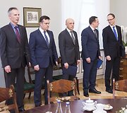 Kęstutis Jucevičius, Dainoras Bradauskas, Saulius Urbanavičius, Evaldas Pa&scaron;ilis ir Rimvydas Norkus 